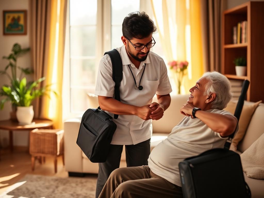 Home Visit Physiotherapy in Tirupati at Yogi Physiotherapy